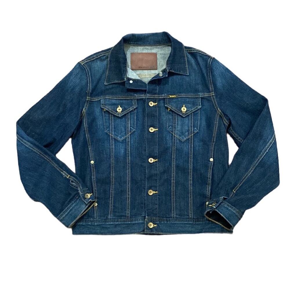 Big Star 1974 Jean Jacket Blue Trucker Western Coat Rodeo Cowboy Size Medium